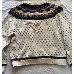 Vintage Northern Reflections Winter Sweater, Rare size Large *AS IS*